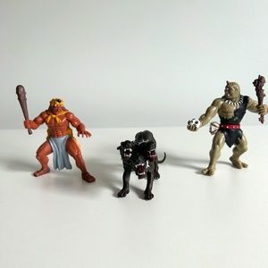 Papo Schilling Mythological Creatures Prehistoric Man PVC Figures Set of 3